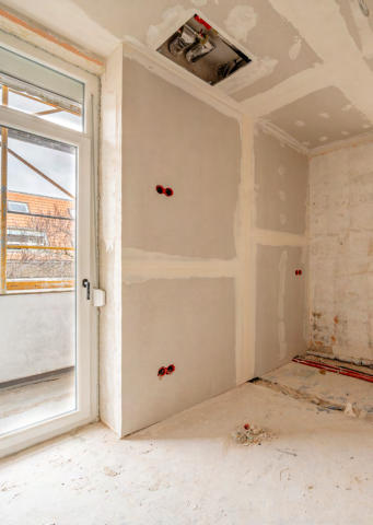 Bad/Installationen im Rohbau